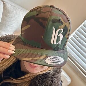 NWT Camo Snapback Cap